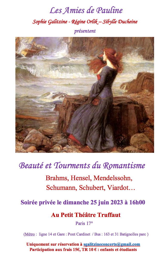 Beauté et Tourments du Romantisme.